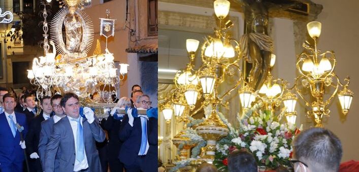 ENCUENTRO ENTRE EL STMO. CRISTO DE LA AGONÍA Y LA PURÍSIMA